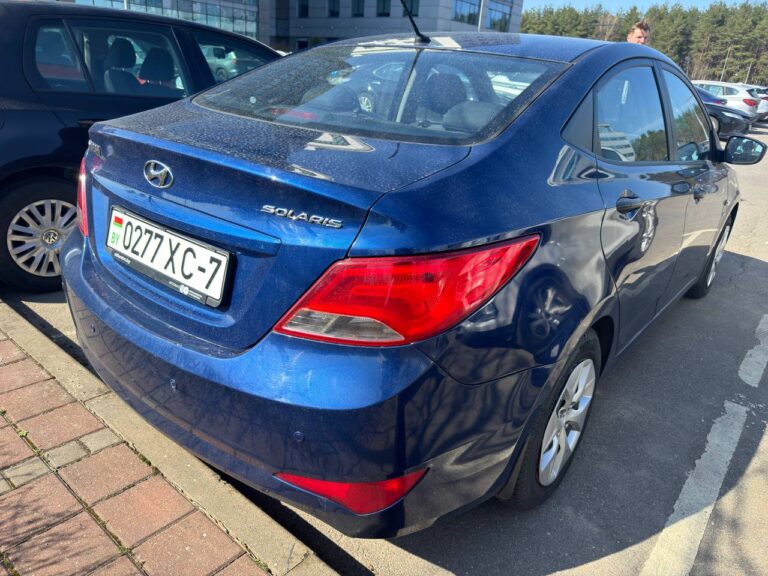 Выкуп машины Hyundai Solaris I в Минске